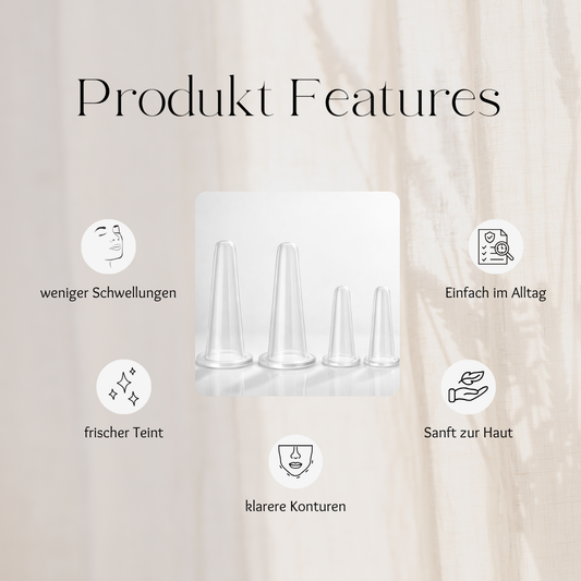 GlowCups – Sanfte Saugmassage für Gesicht & Hals